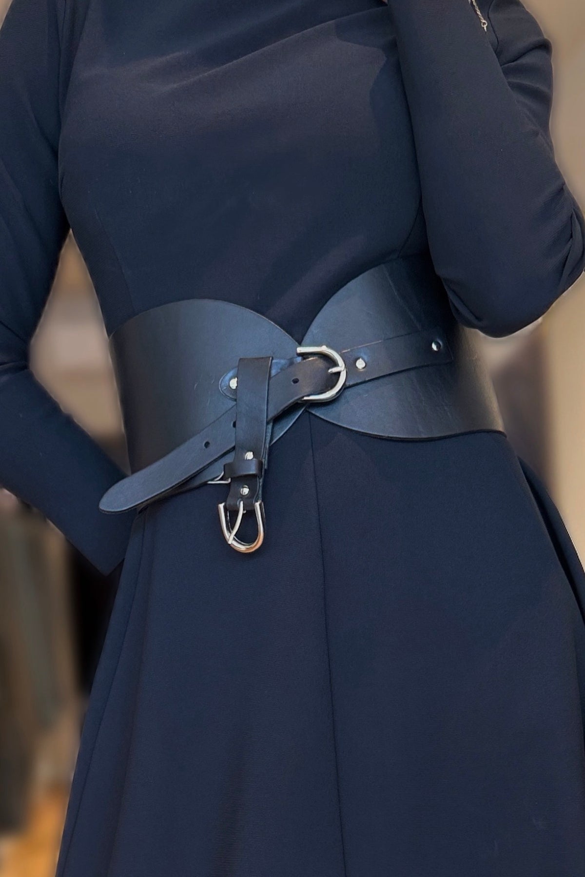 CINTURA BUSTIER CON DOPPIA FIBBIA