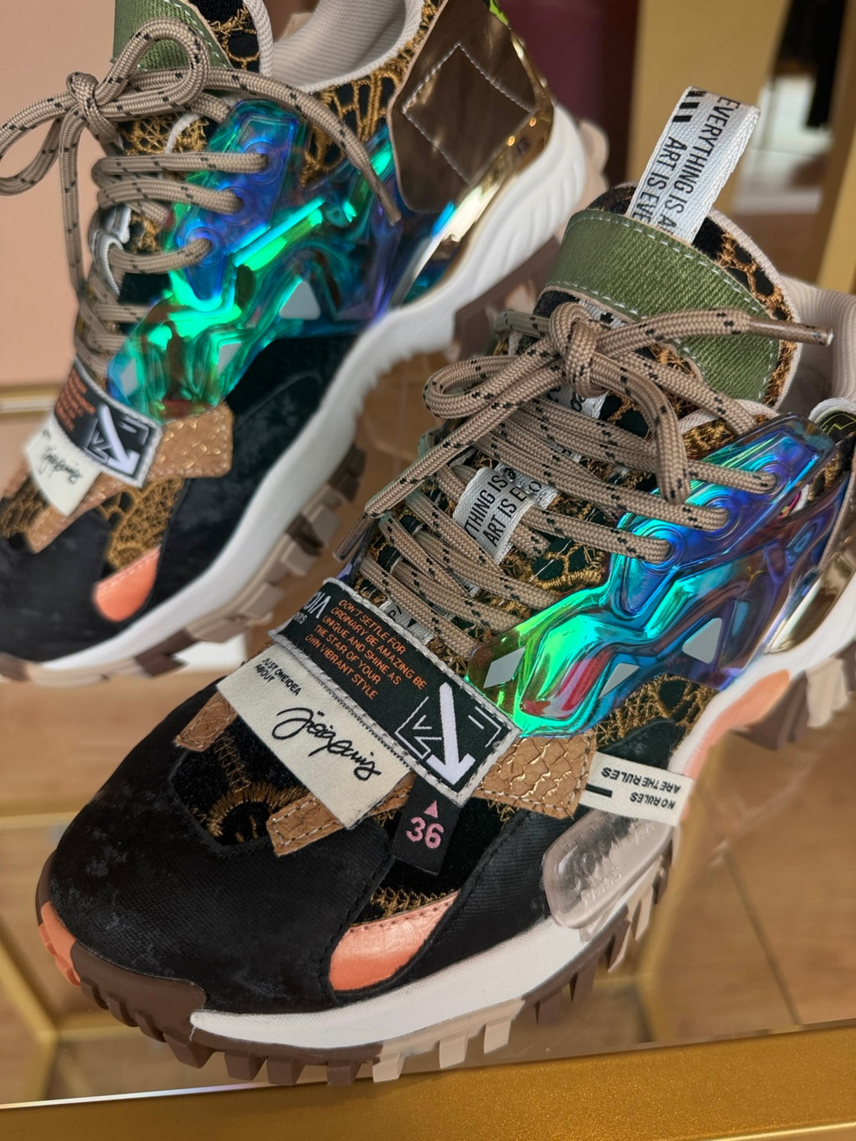 SNEAKERS PARISLEGION BLACK BRONZ