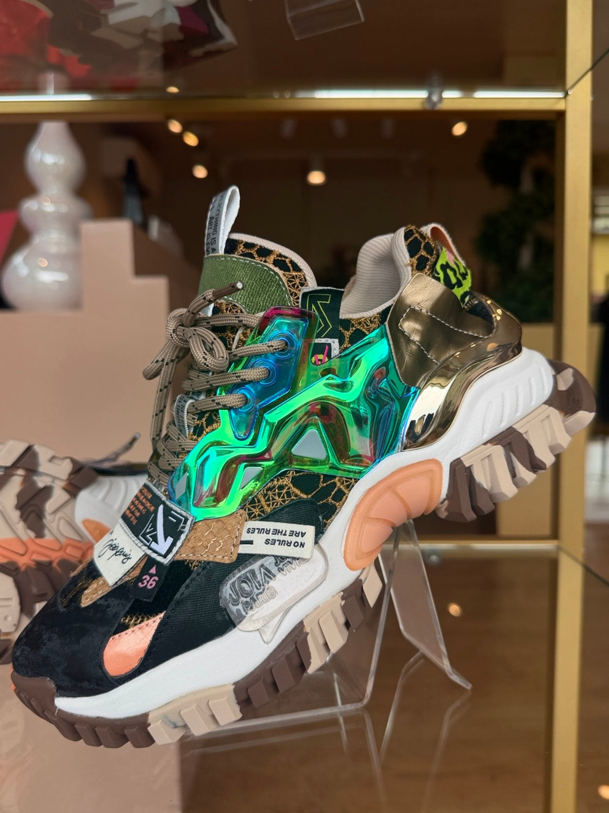 SNEAKERS PARISLEGION BLACK BRONZ