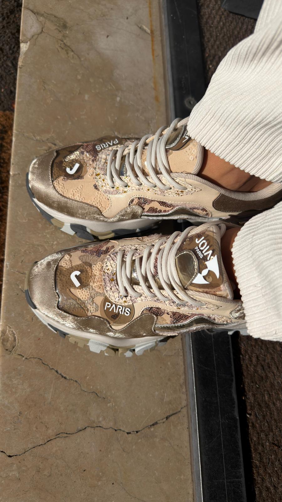 SNEAKERS BEIGE BROWN