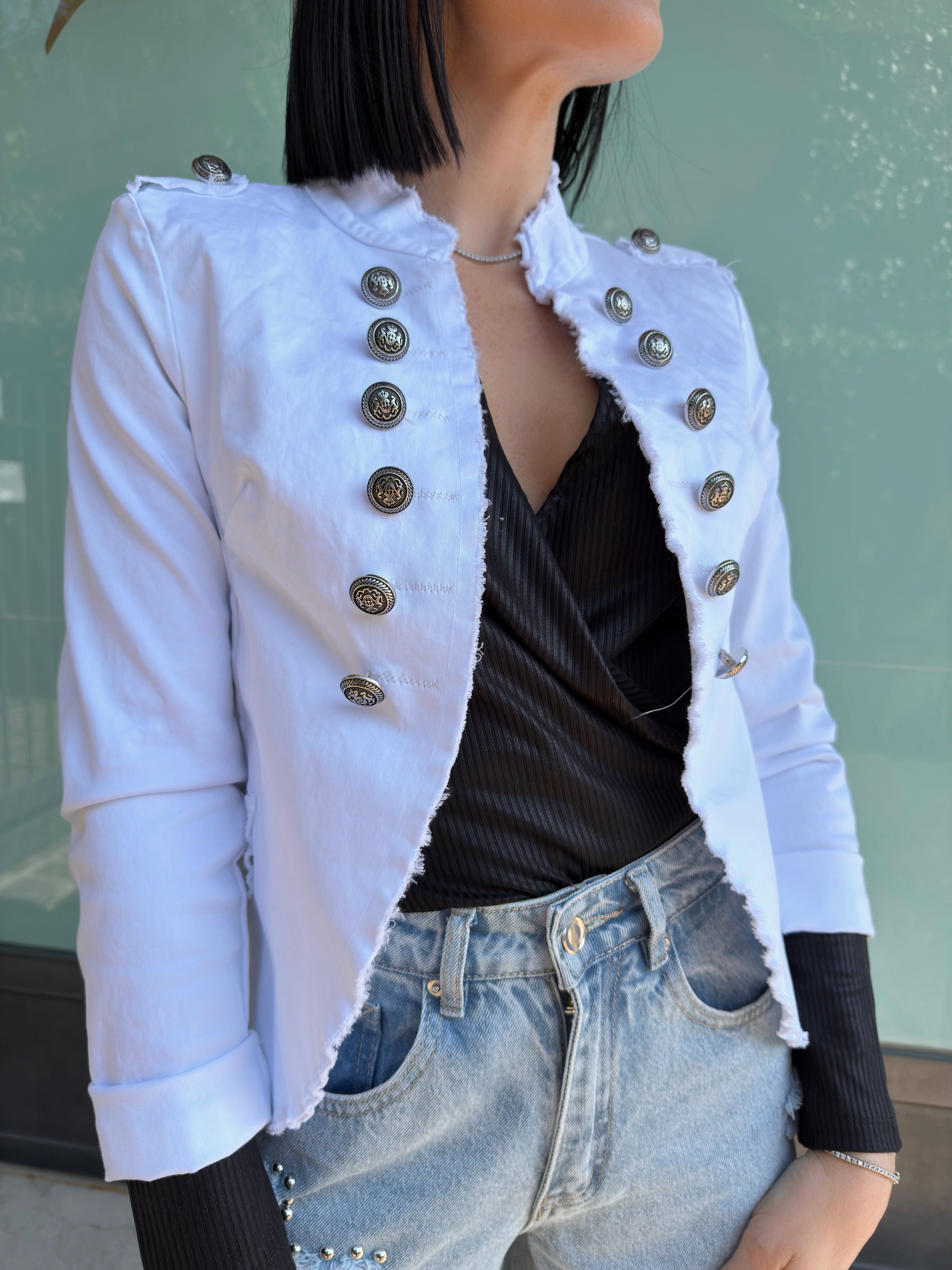 GIACCA MILITARY CHIC