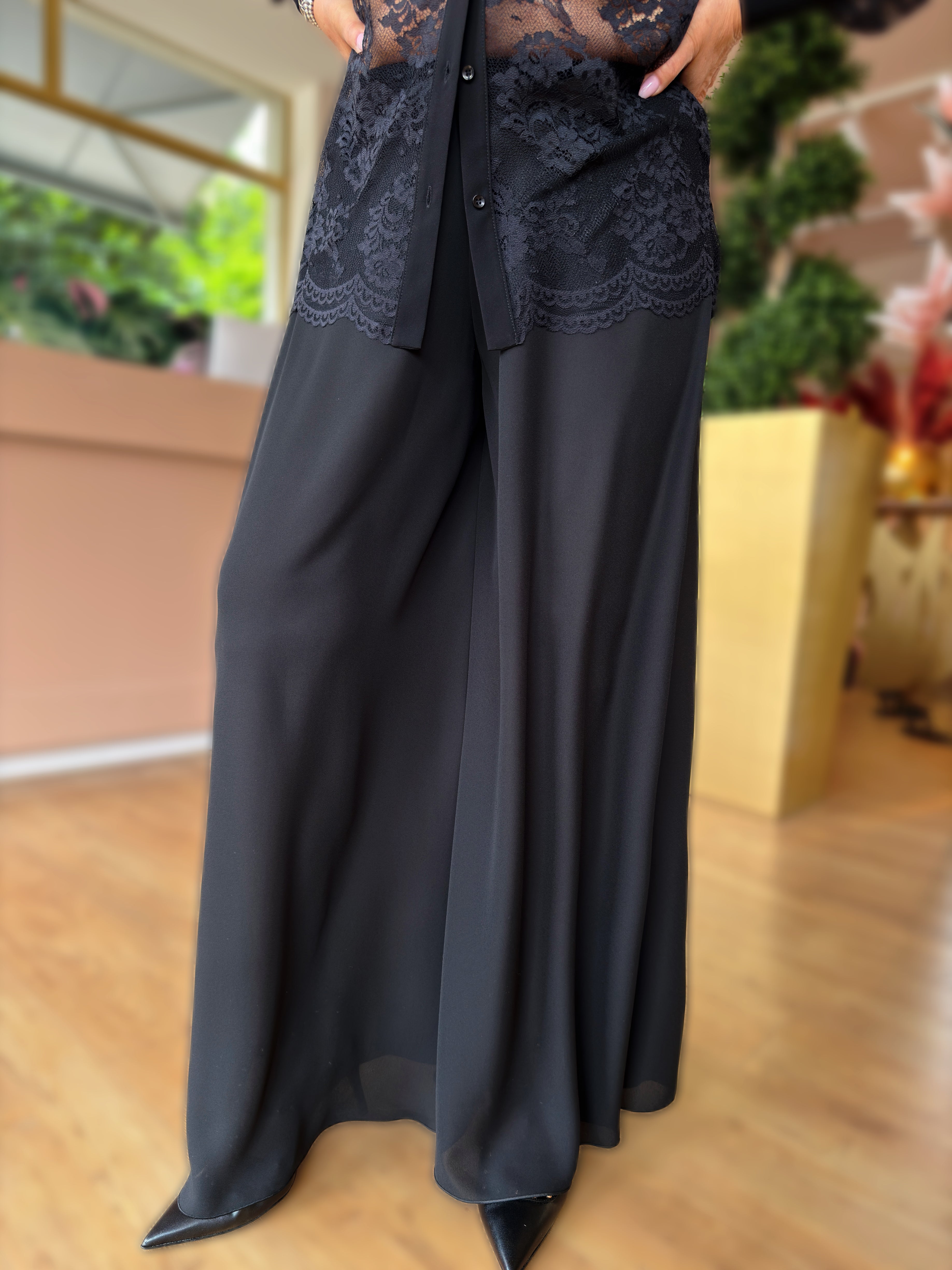 PANTALONE PALAZZO FLUIDO