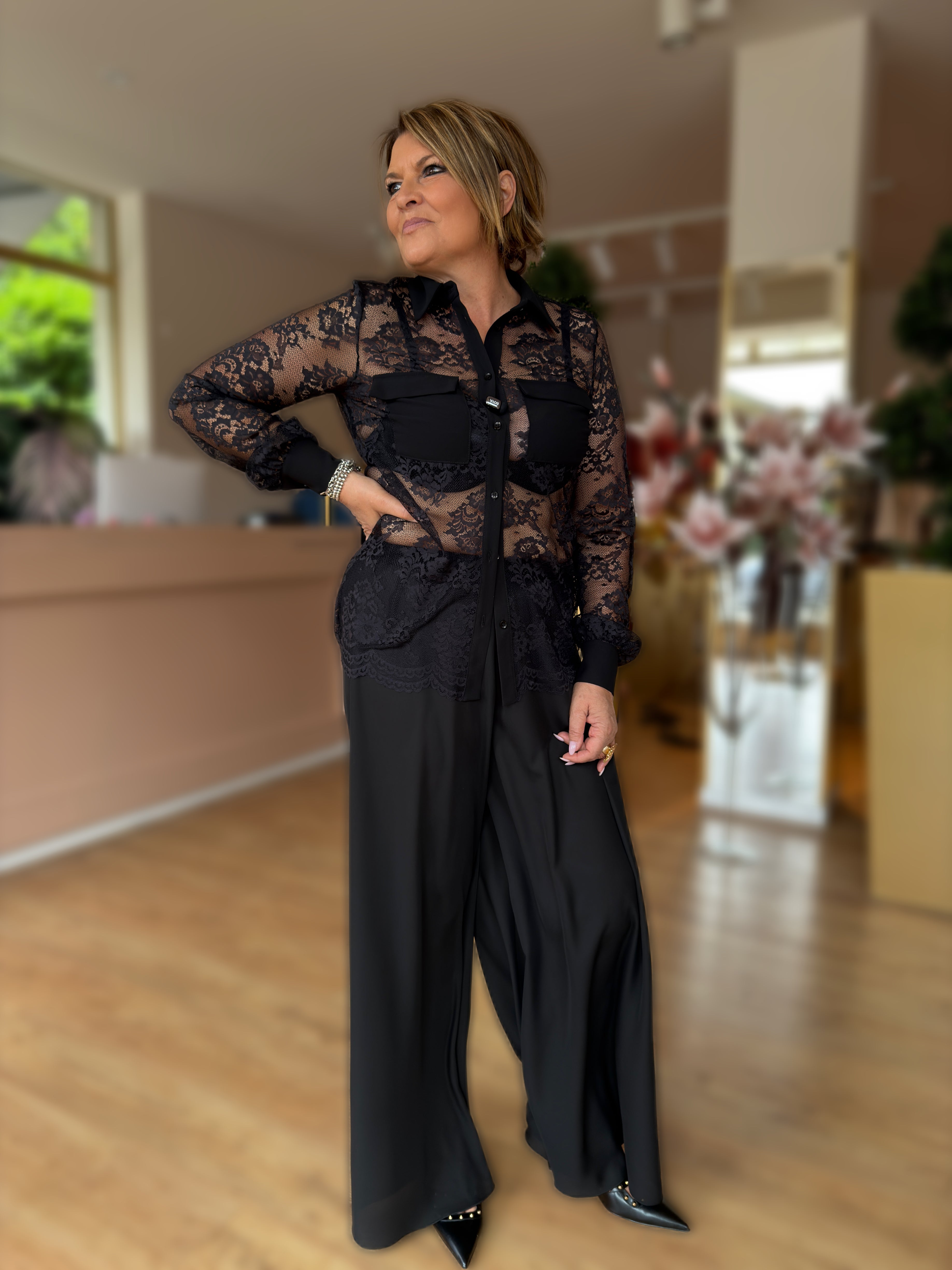PANTALONE PALAZZO FLUIDO