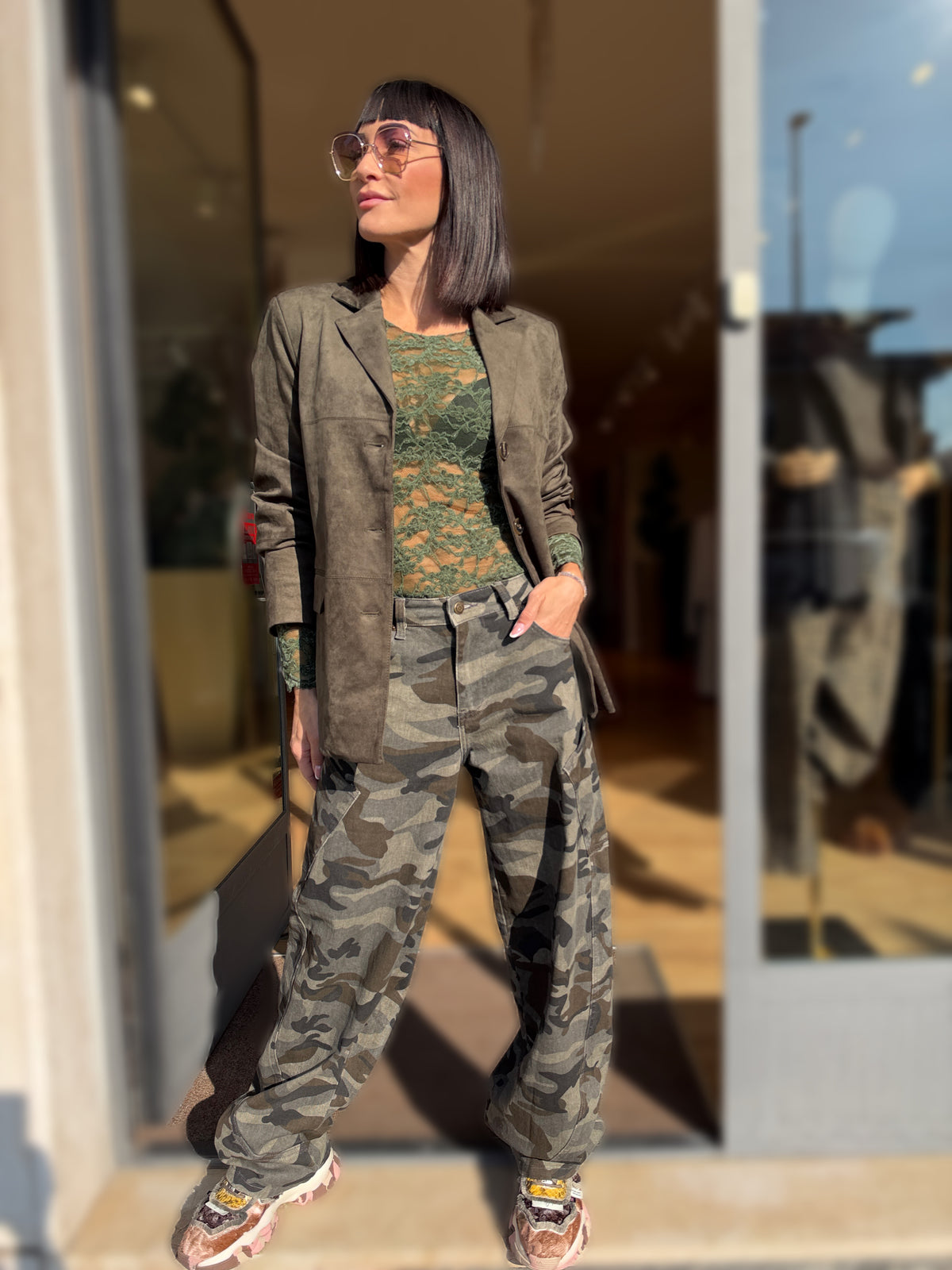 GIACCA EFFETTO SCAMOSCIATO