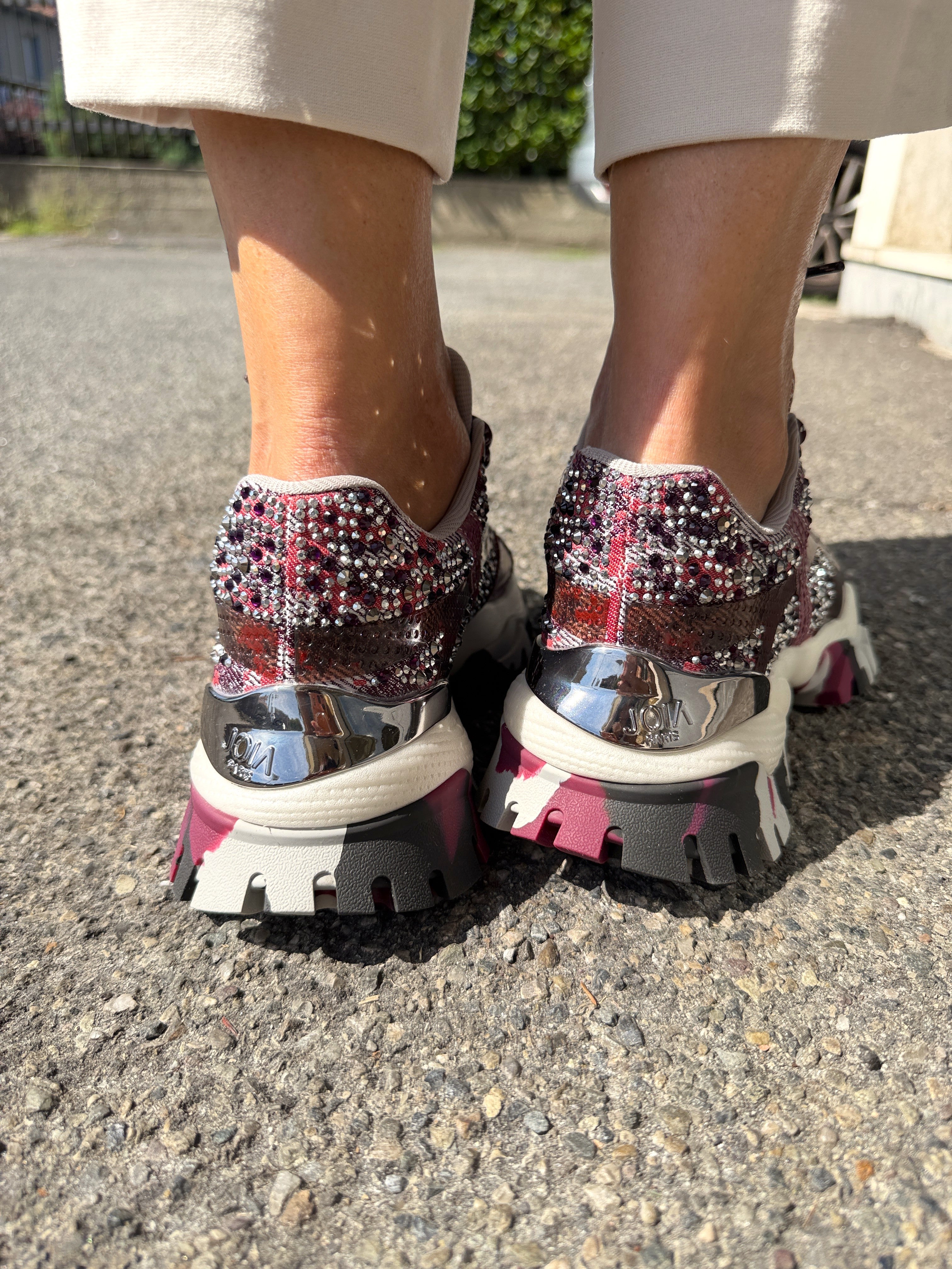 SNEAKERS JEWEL BORDEAUX