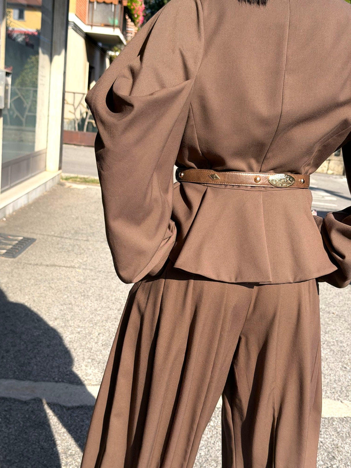 CINTURA WESTERN CON DETTAGLI ORO
