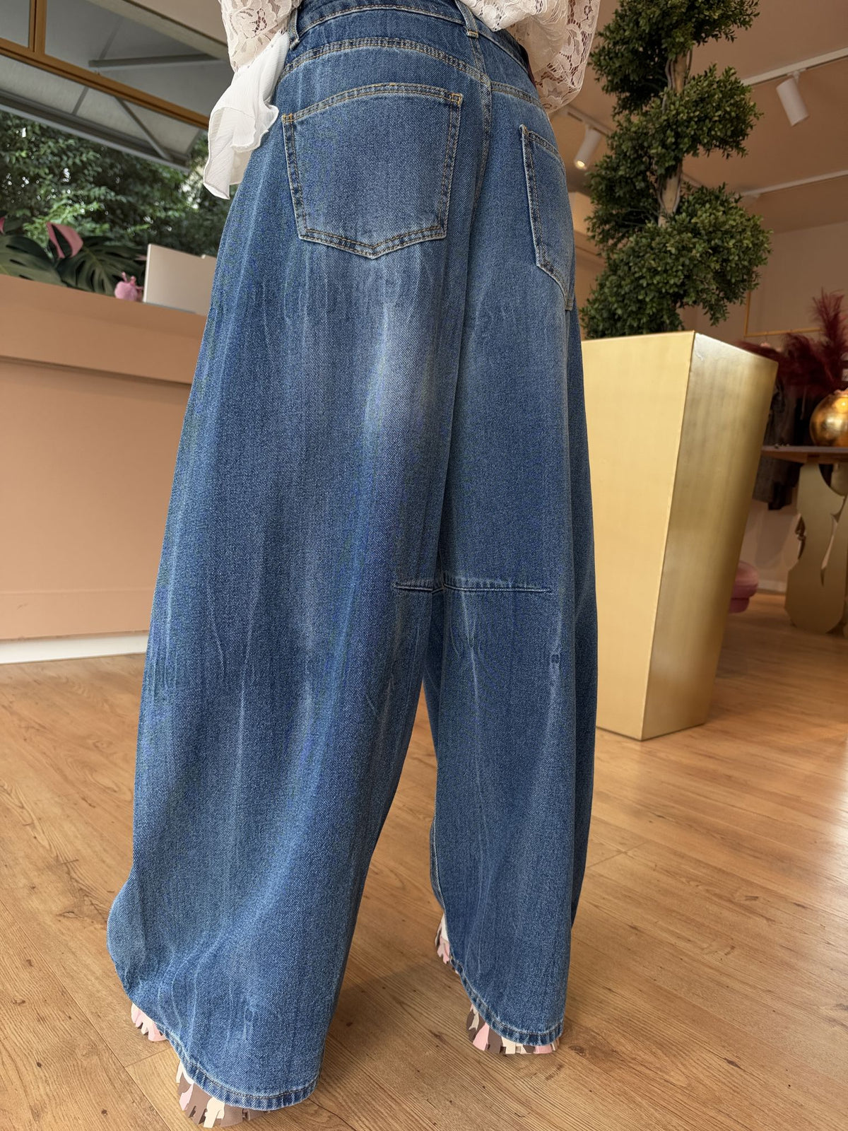 JEANS PALAZZO WIDE LEG