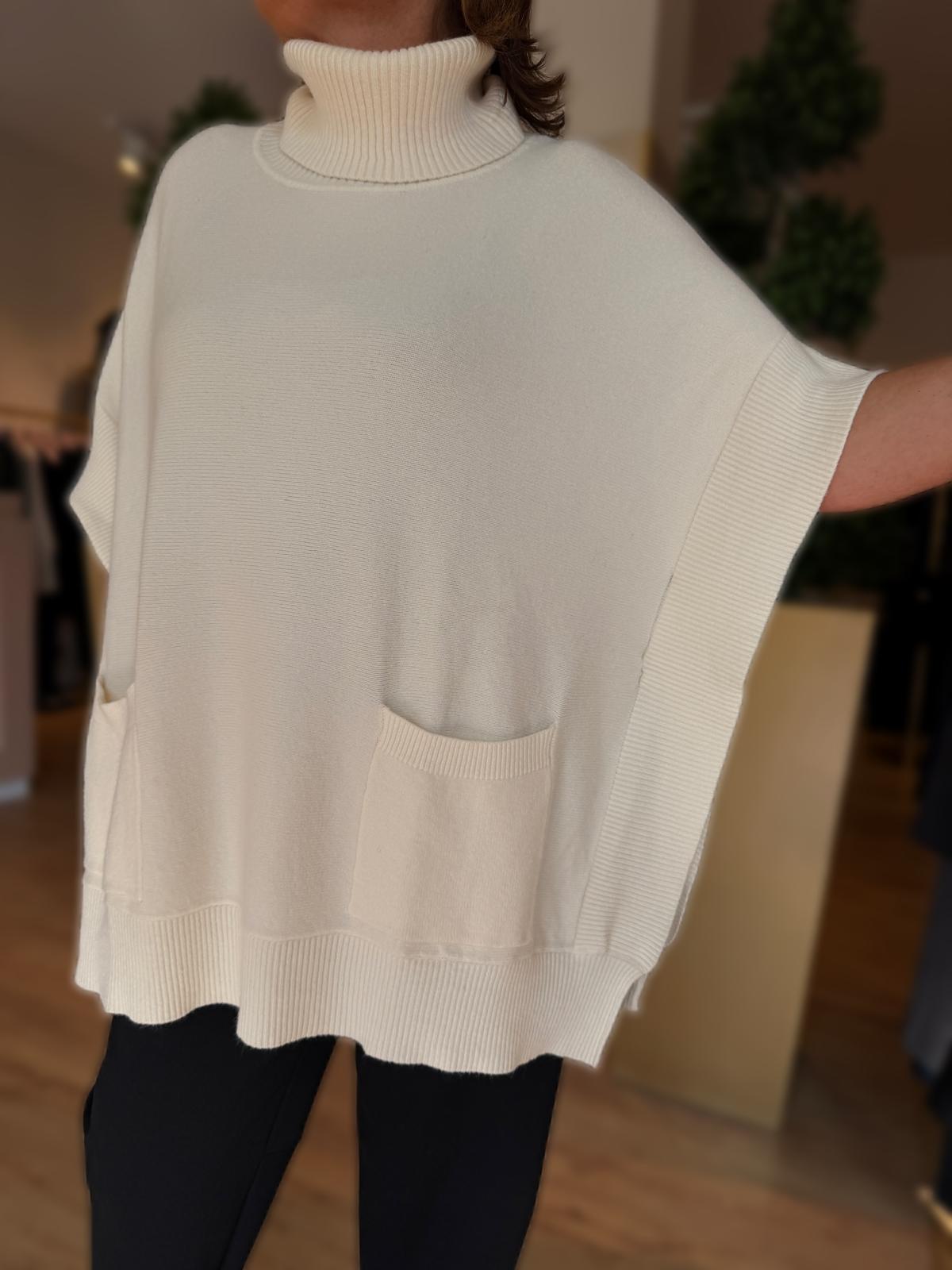 MAGLIA COLLONE PANNA