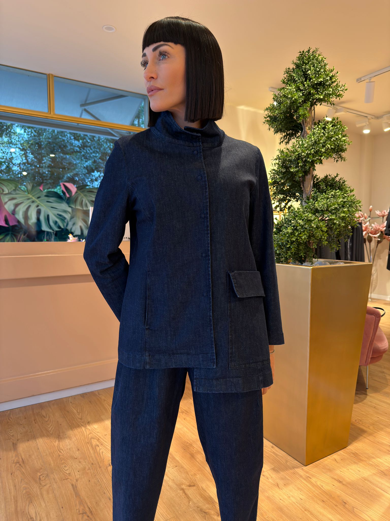 GIACCA COREANA DENIM