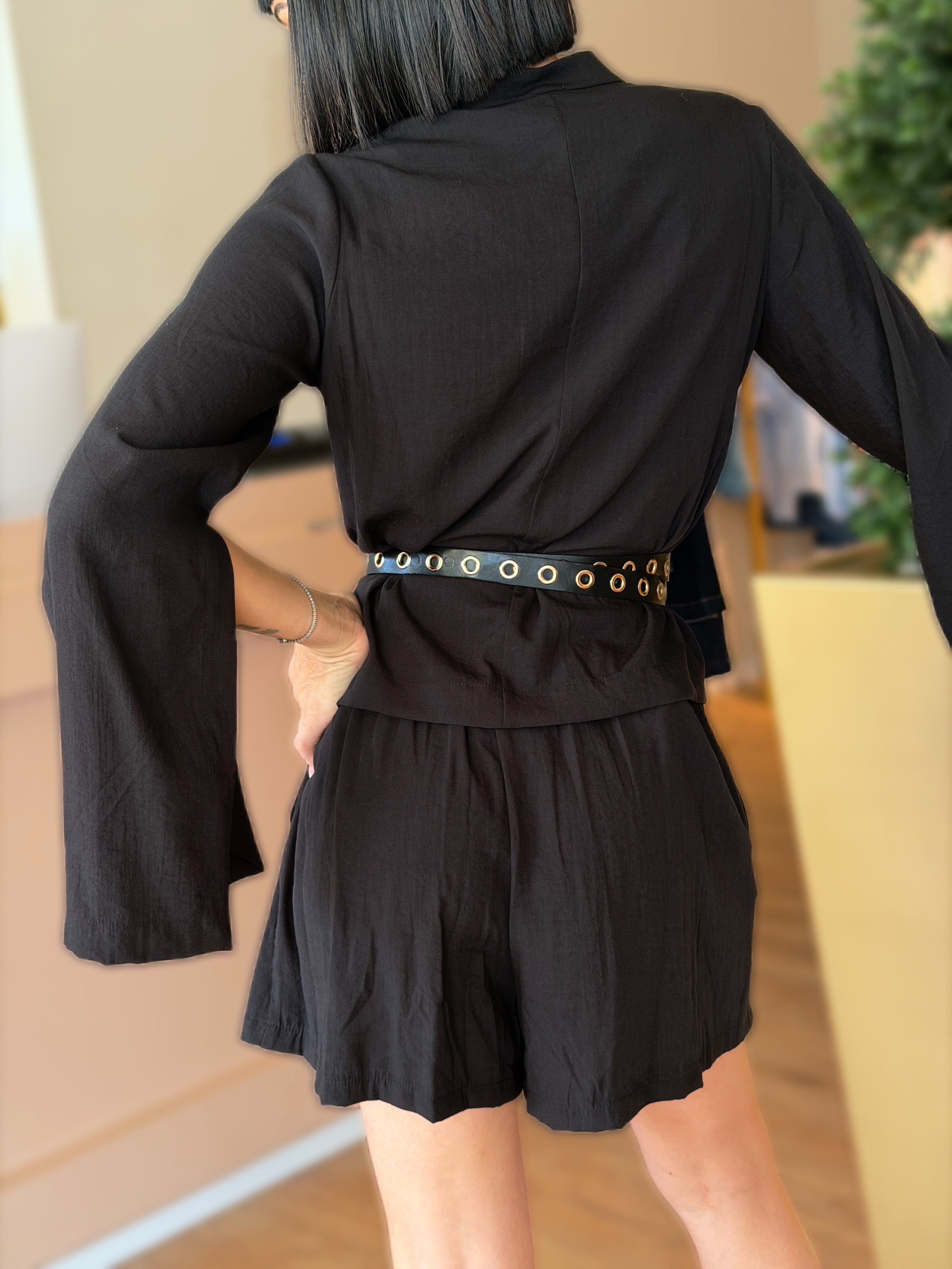COMPLETO BOHO-CHIC NERO
