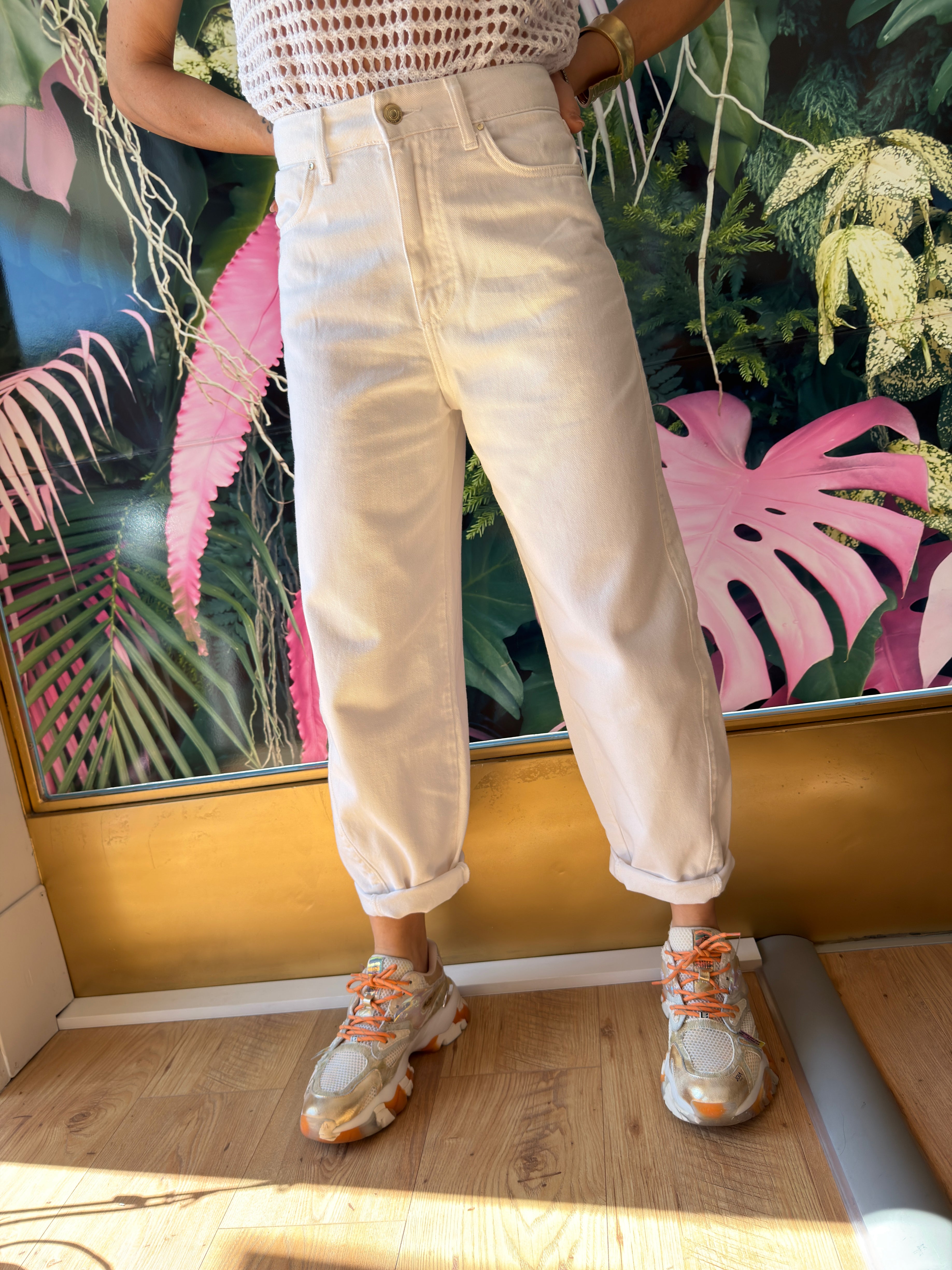 PANTA DENIM BARREL