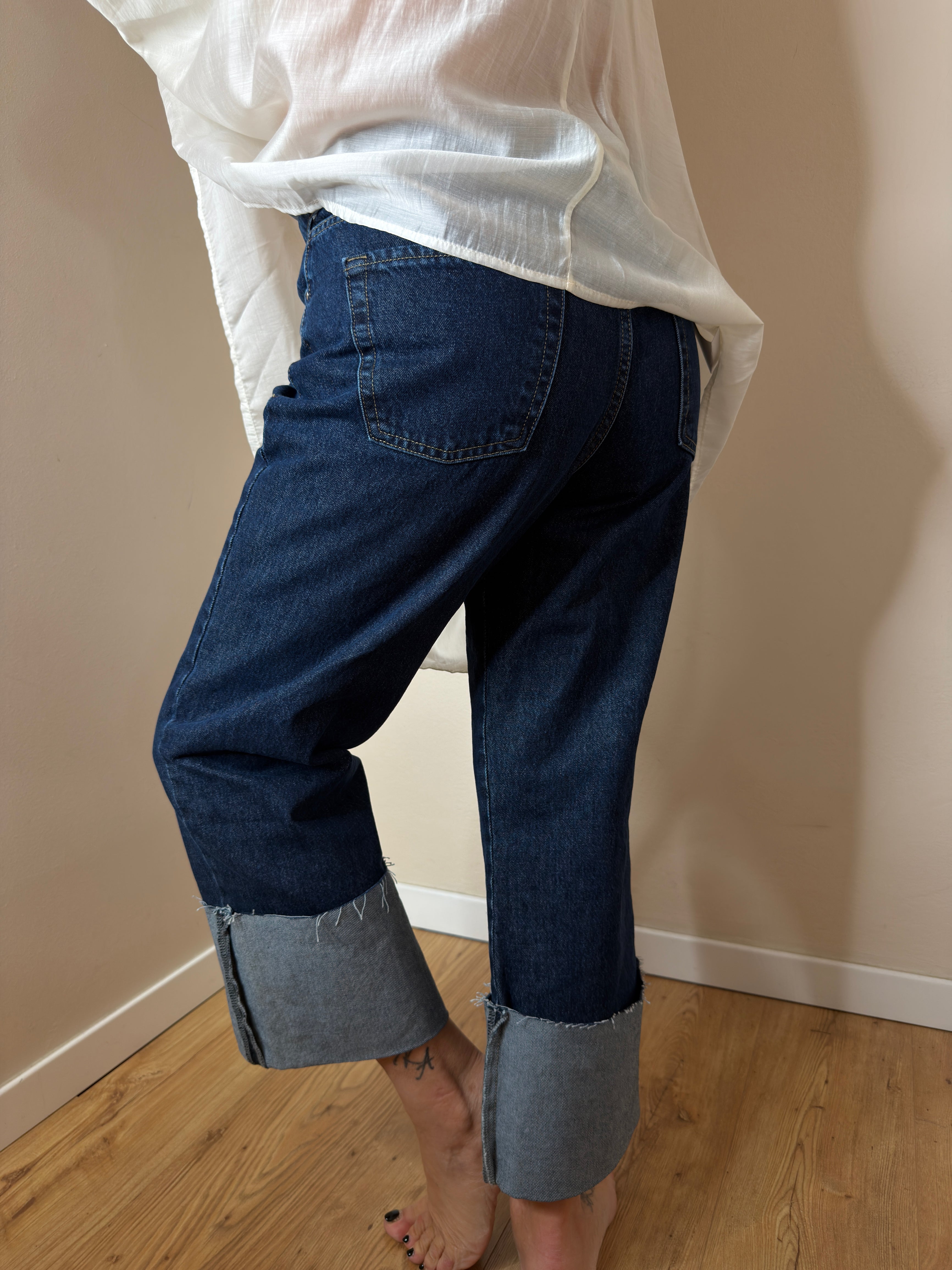 JEANS RISVOLTO