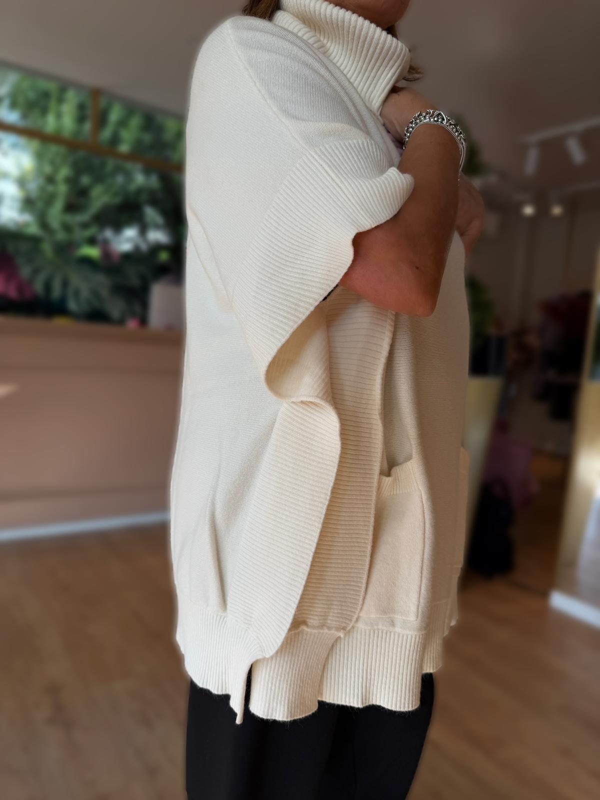 MAGLIA COLLONE PANNA