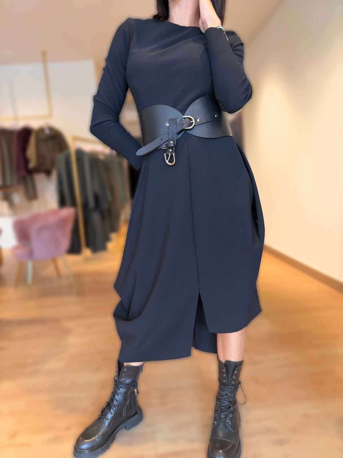 CINTURA BUSTIER CON DOPPIA FIBBIA