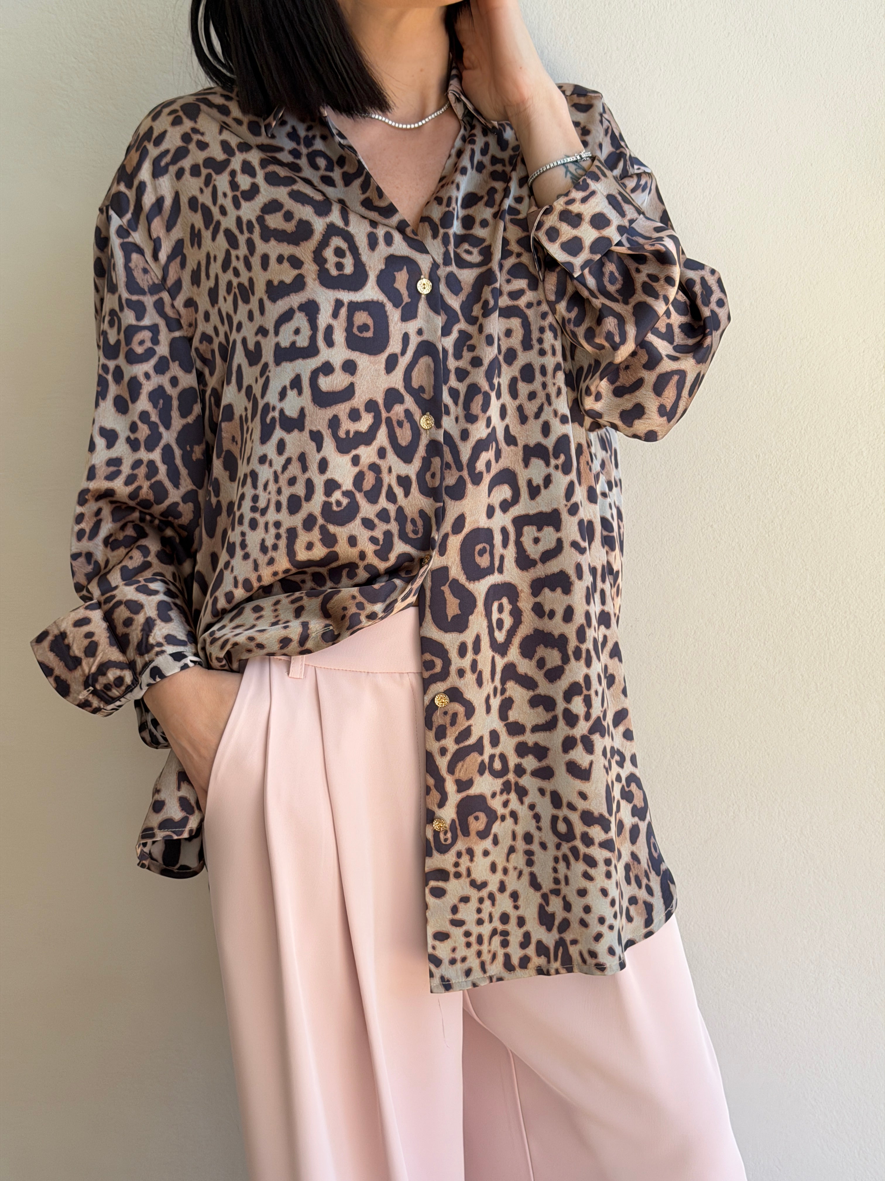CAMICIA LEOPARDATA
