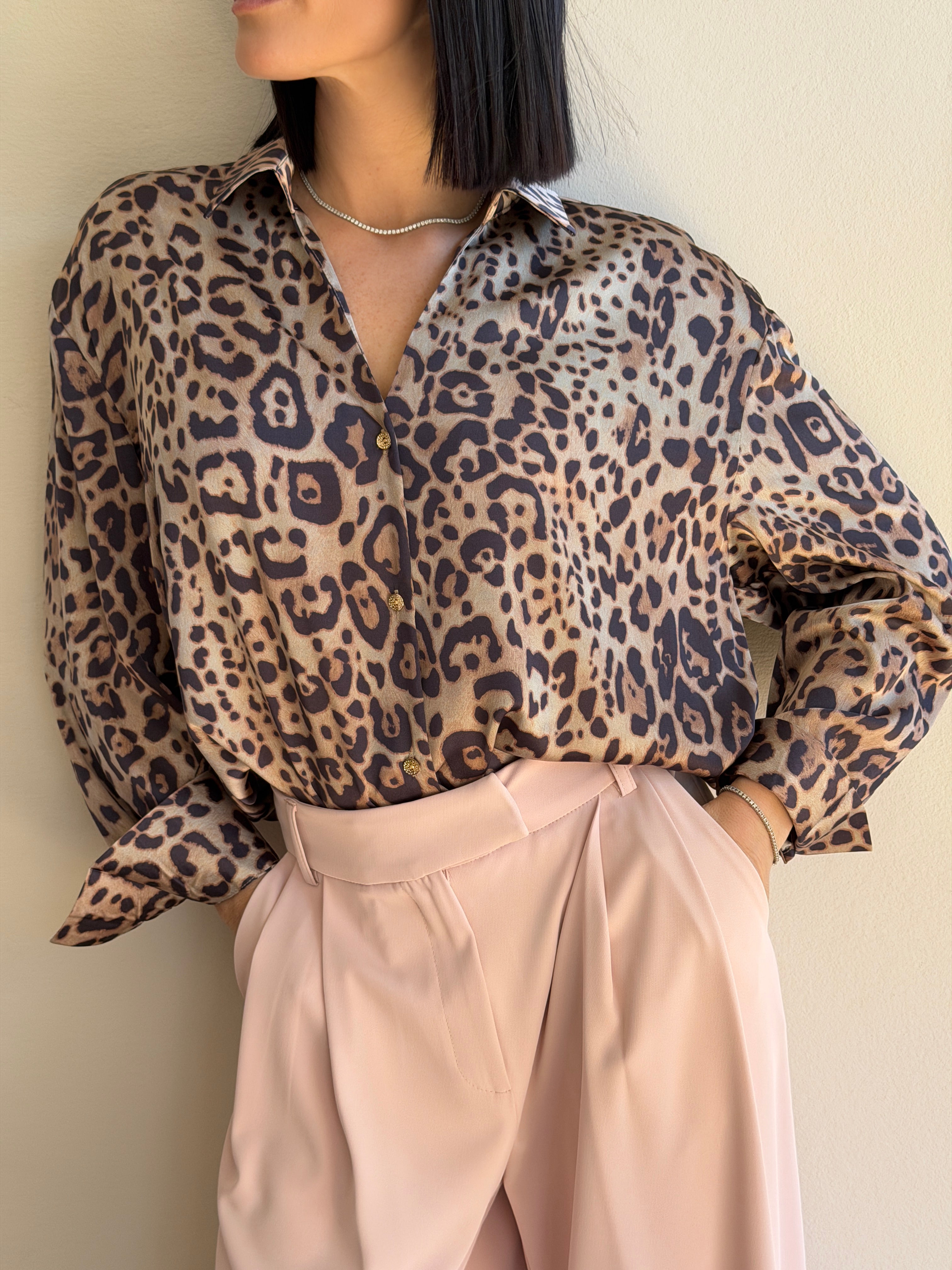 CAMICIA LEOPARDATA