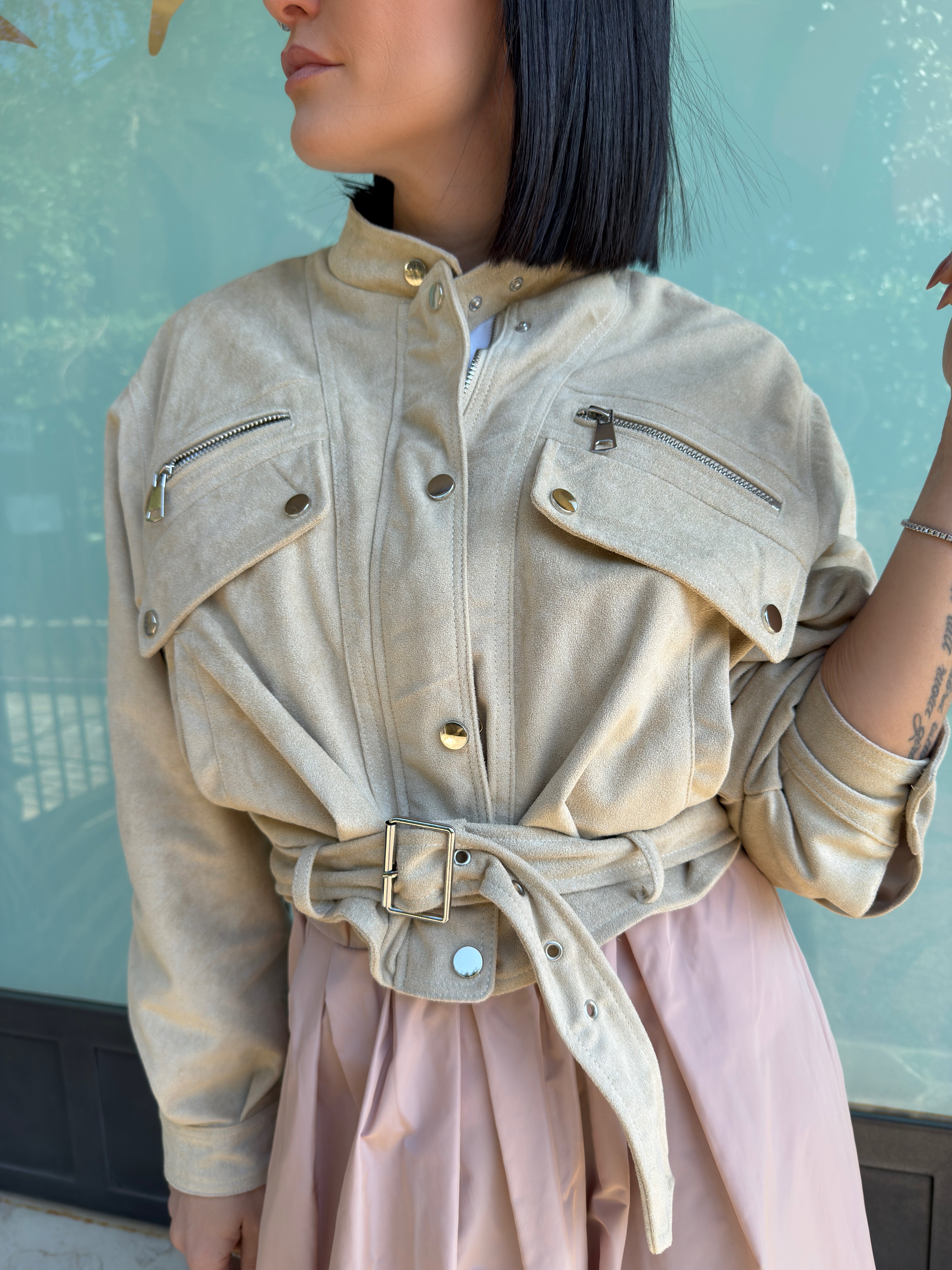 GIACCA EFFETTO SUEDE