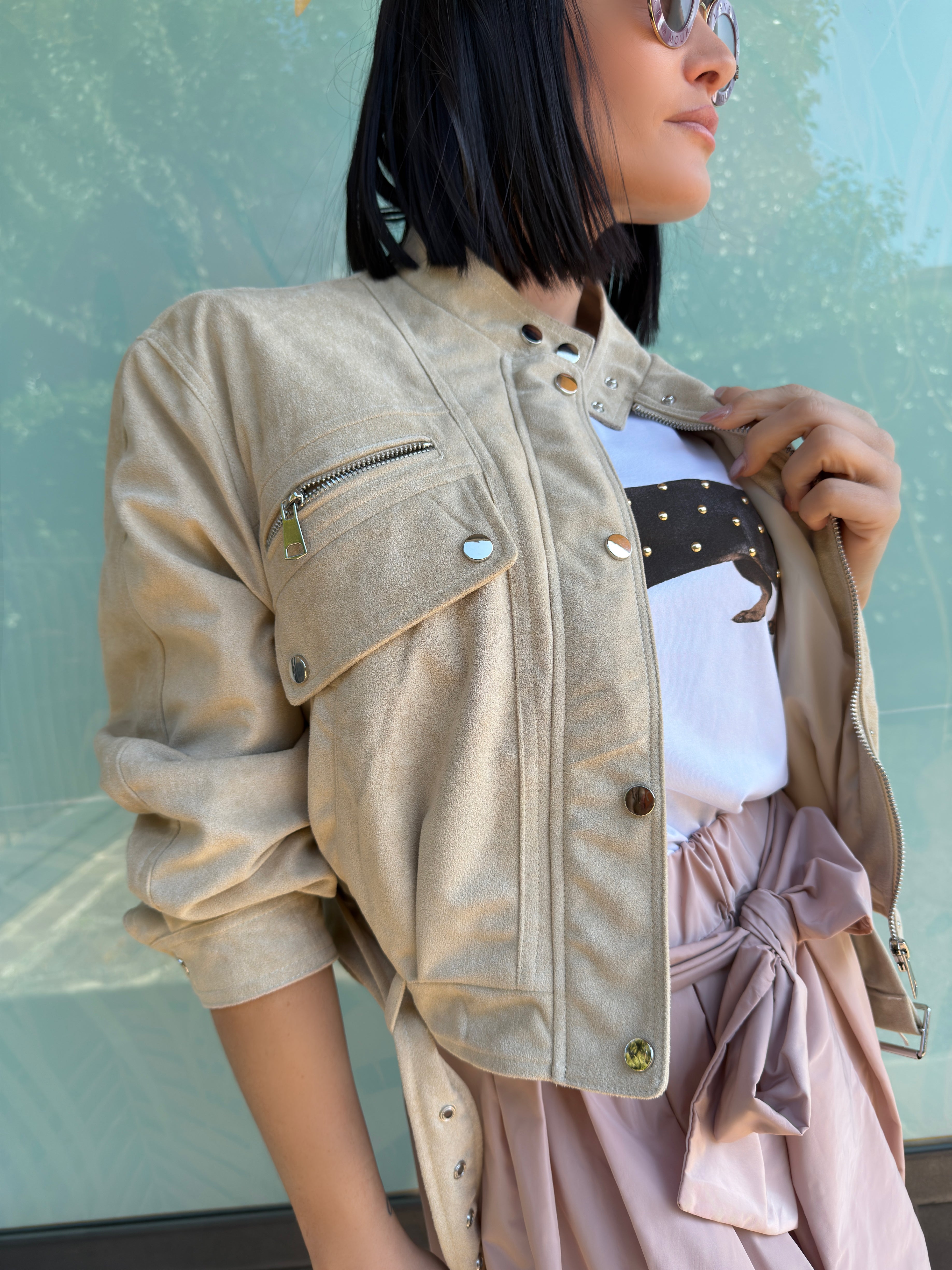 GIACCA EFFETTO SUEDE