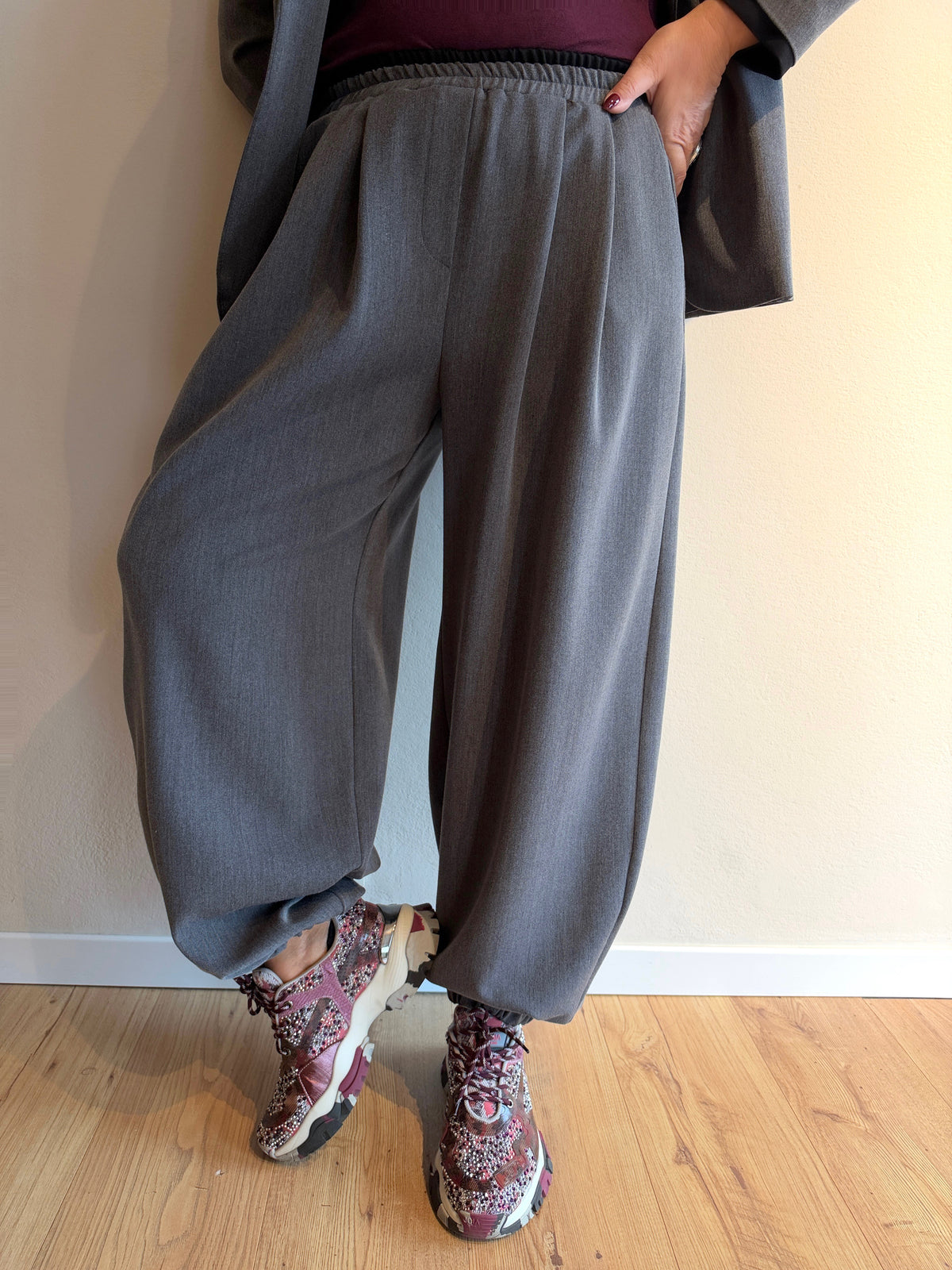 COMPLETO CASUAL GRIGIO
