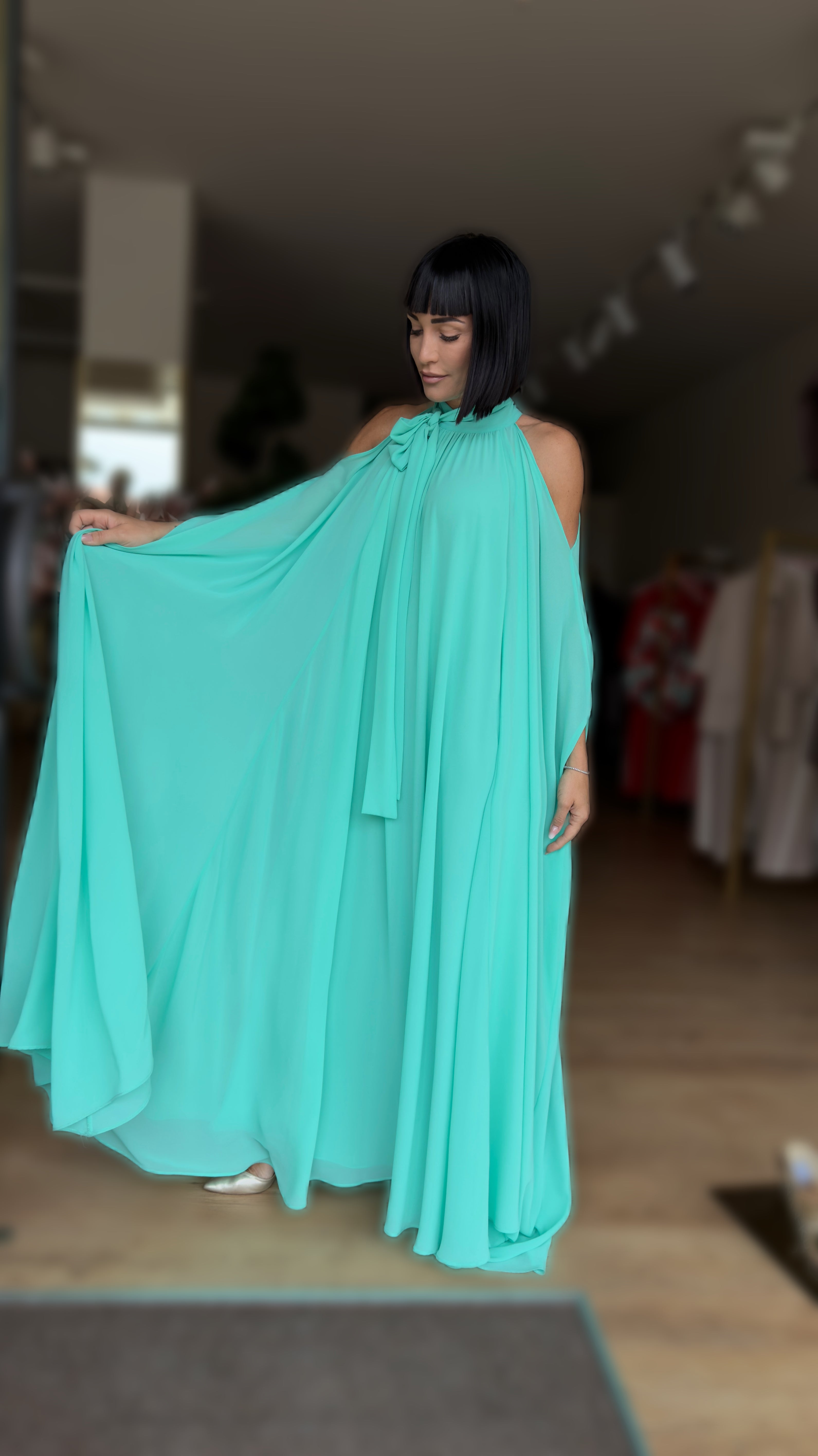 ABITO CHIFFON TIFFANY
