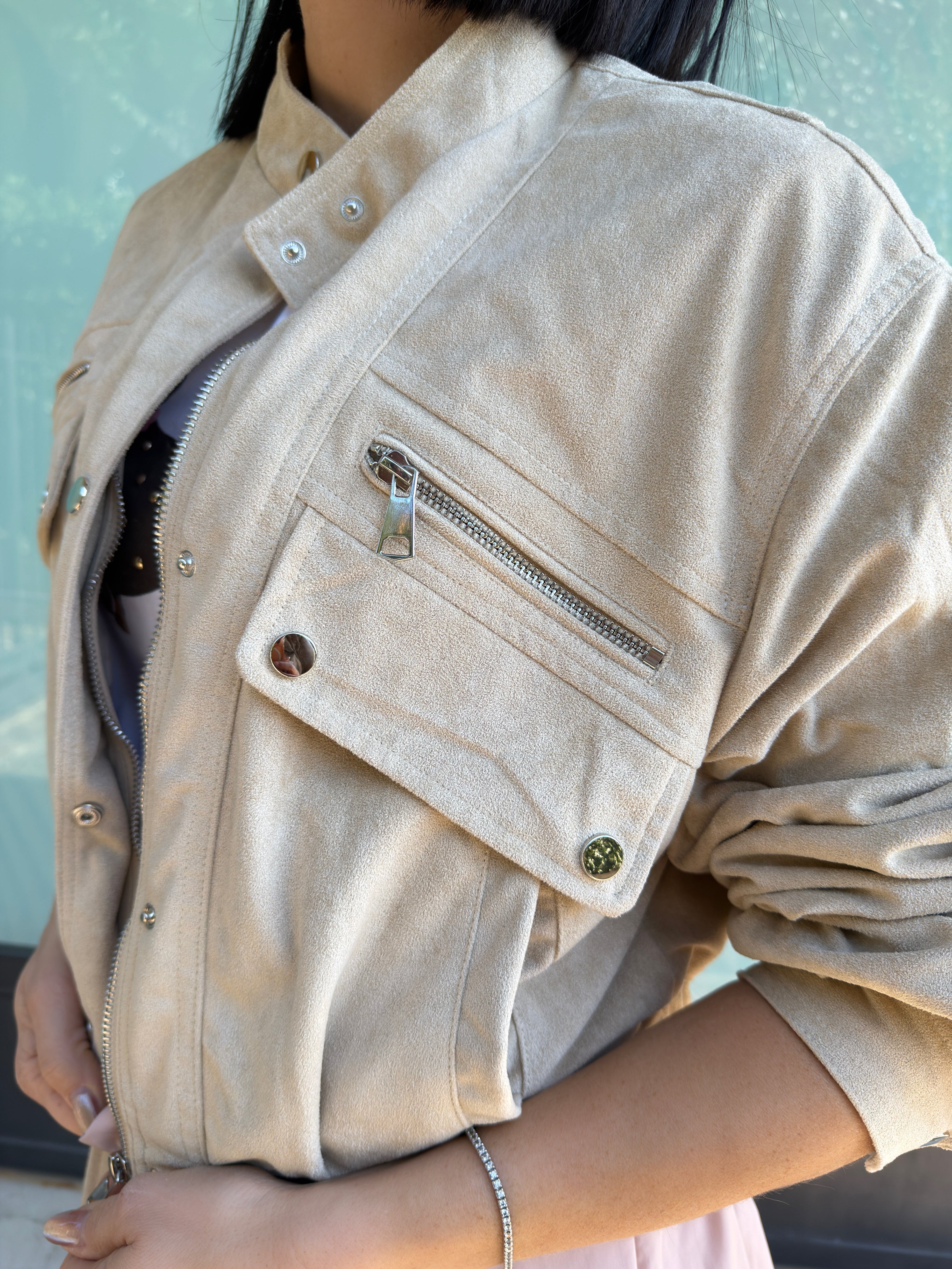 GIACCA EFFETTO SUEDE