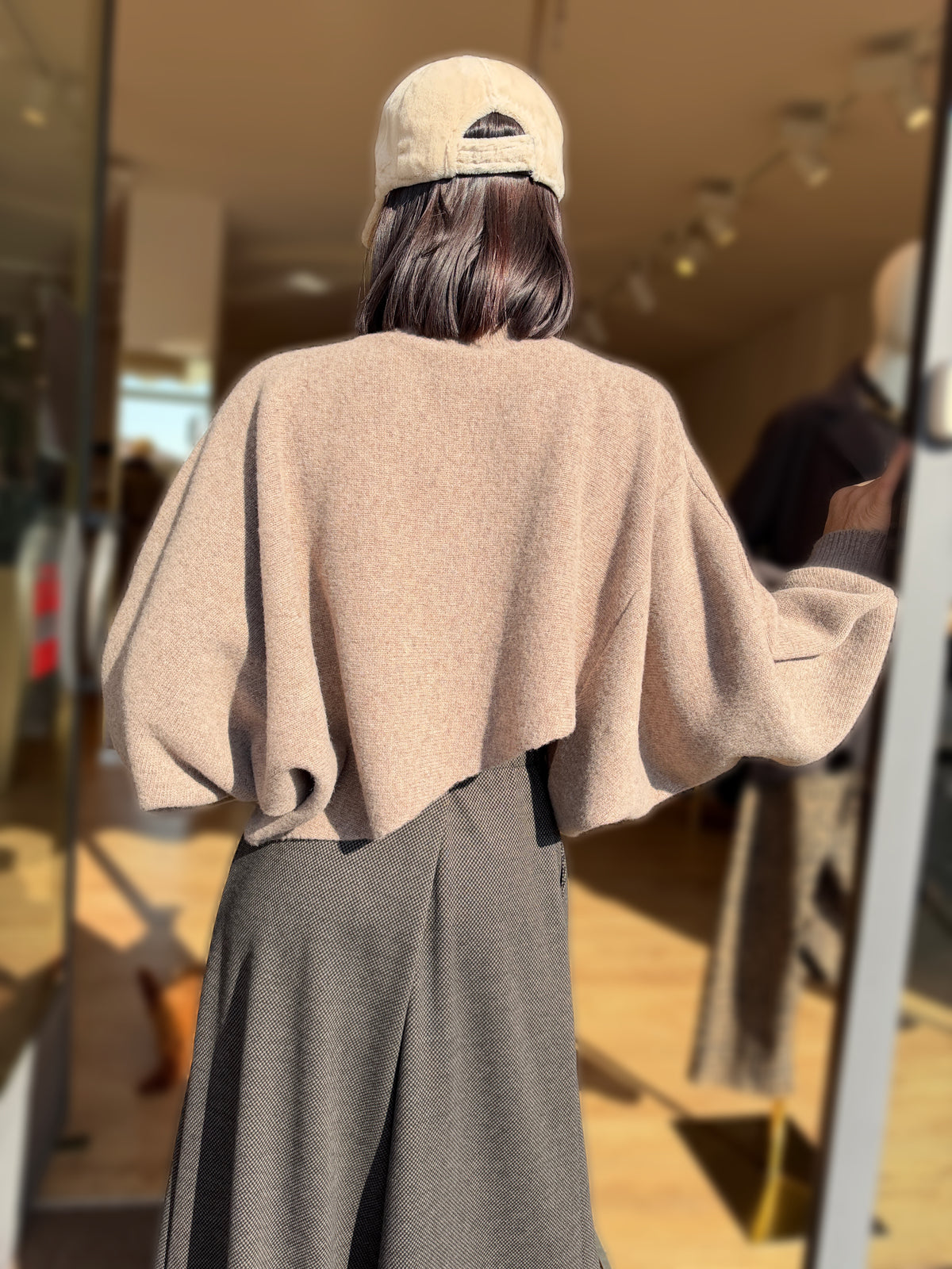 MAGLIONE CROP OVERSIZE