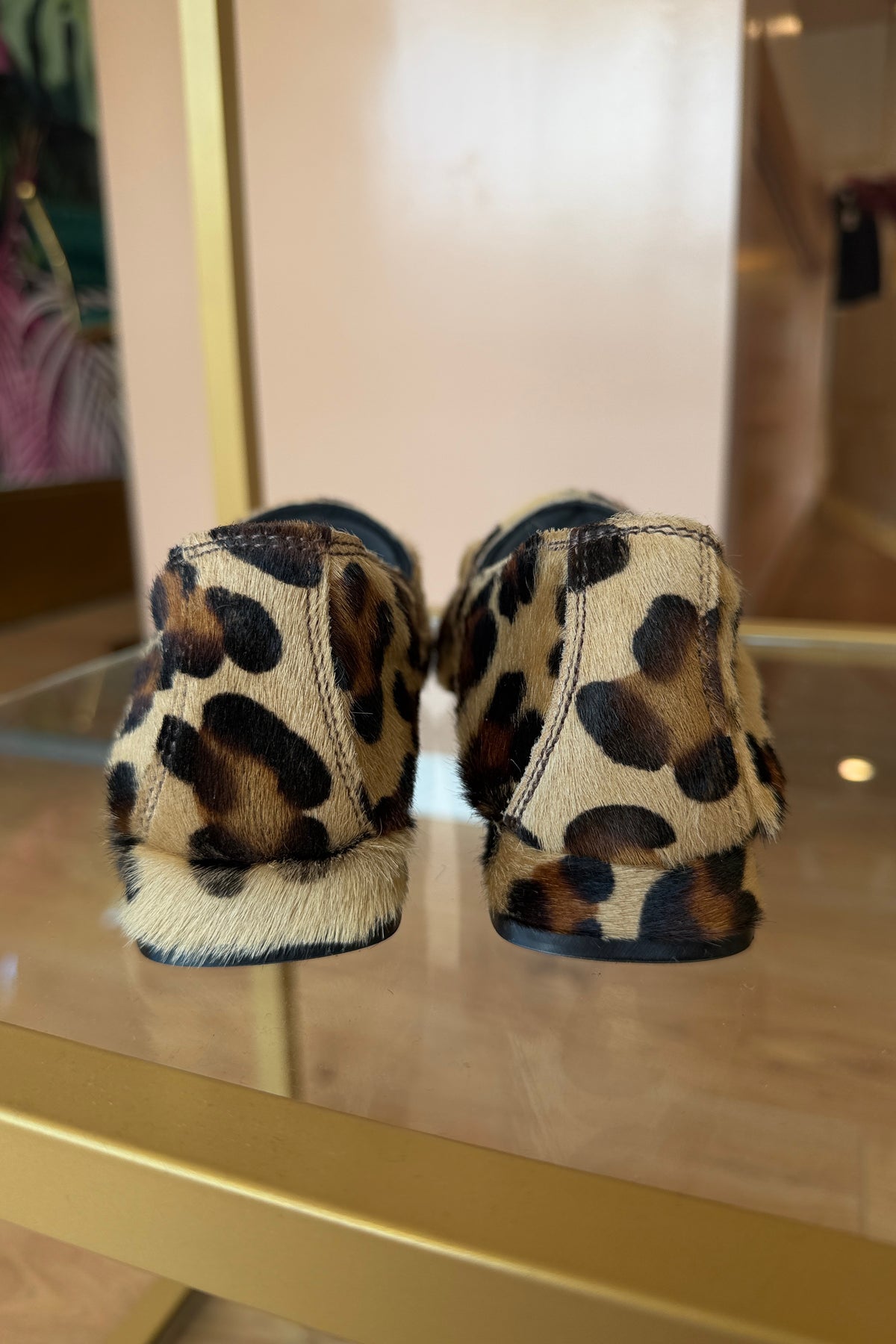 MOCASSINO ANIMALIER CON MORSETTO