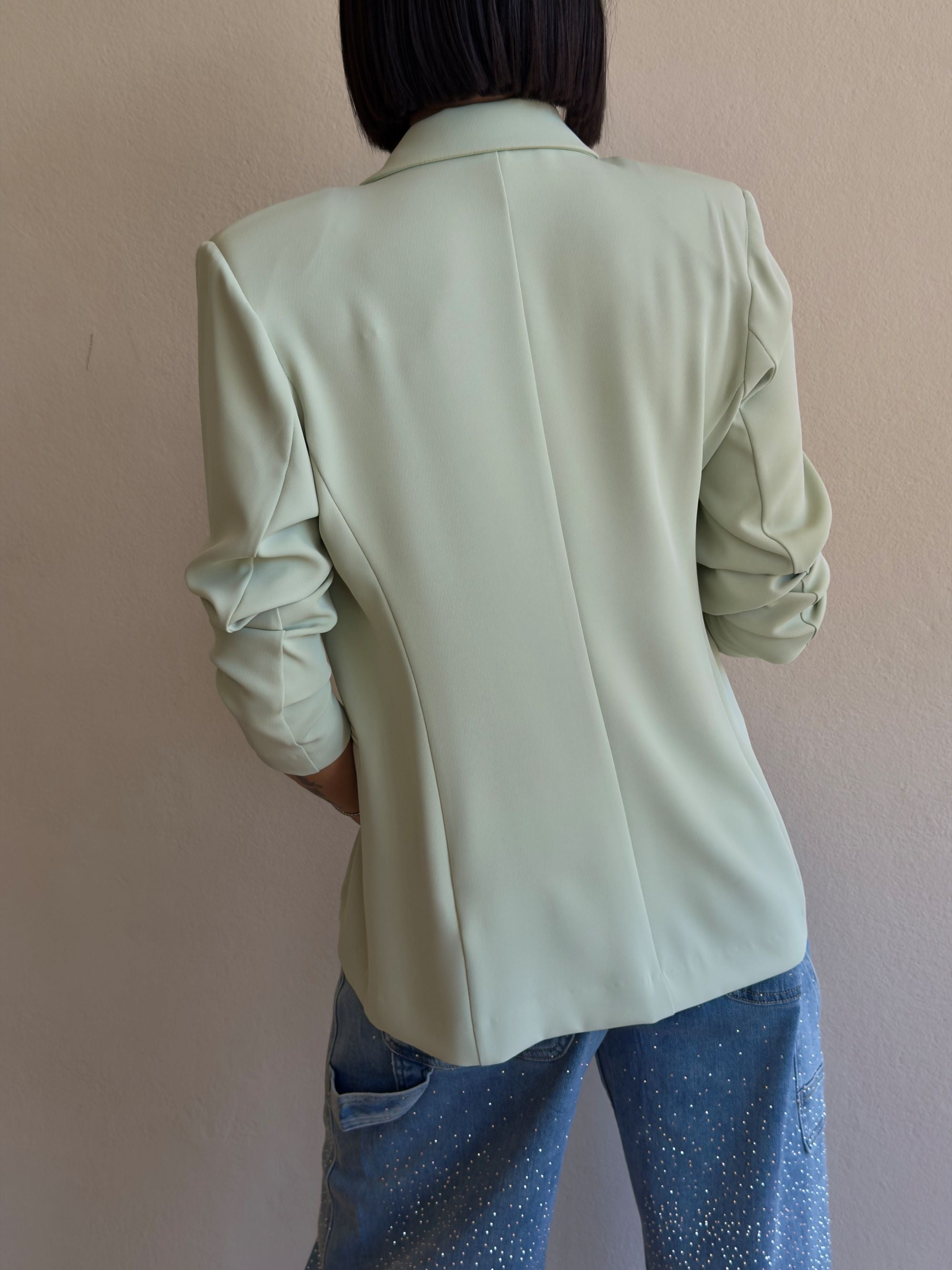 BLAZER VERDE ACQUA