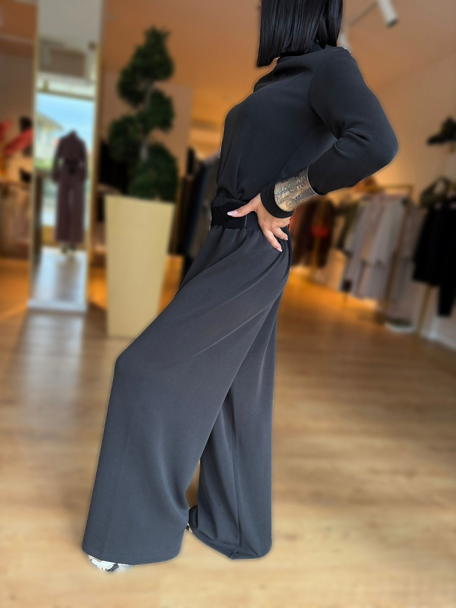 PANTALONE AMPIO ANTRACITE